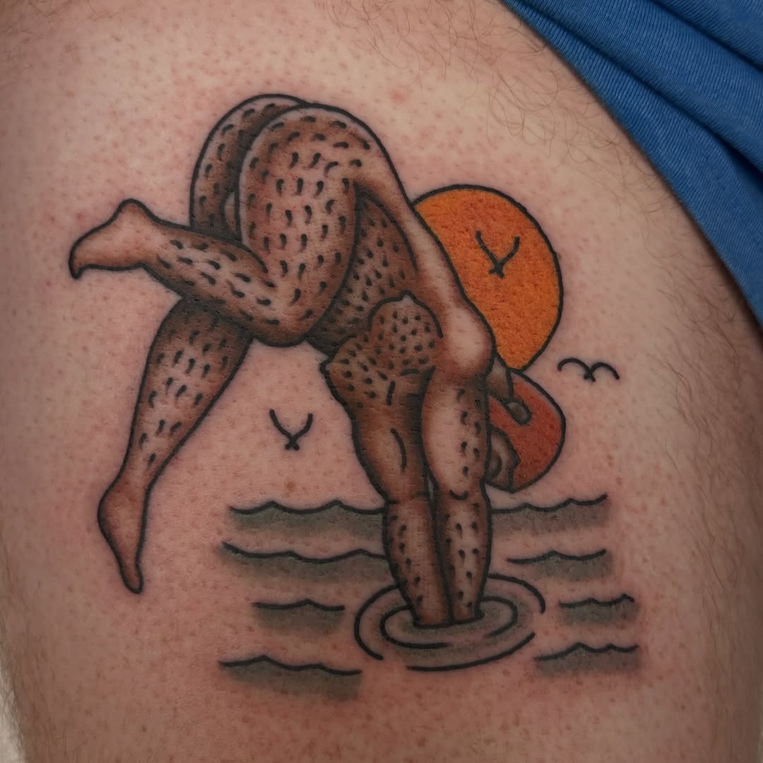 Tattoo by @klf_tattoos — american_traditional, illustrative