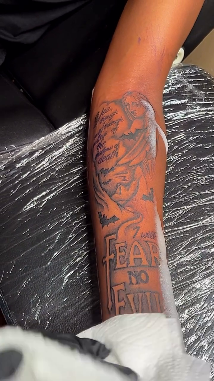 Tattoo by @luxnoctistattoo โ black_and_grey