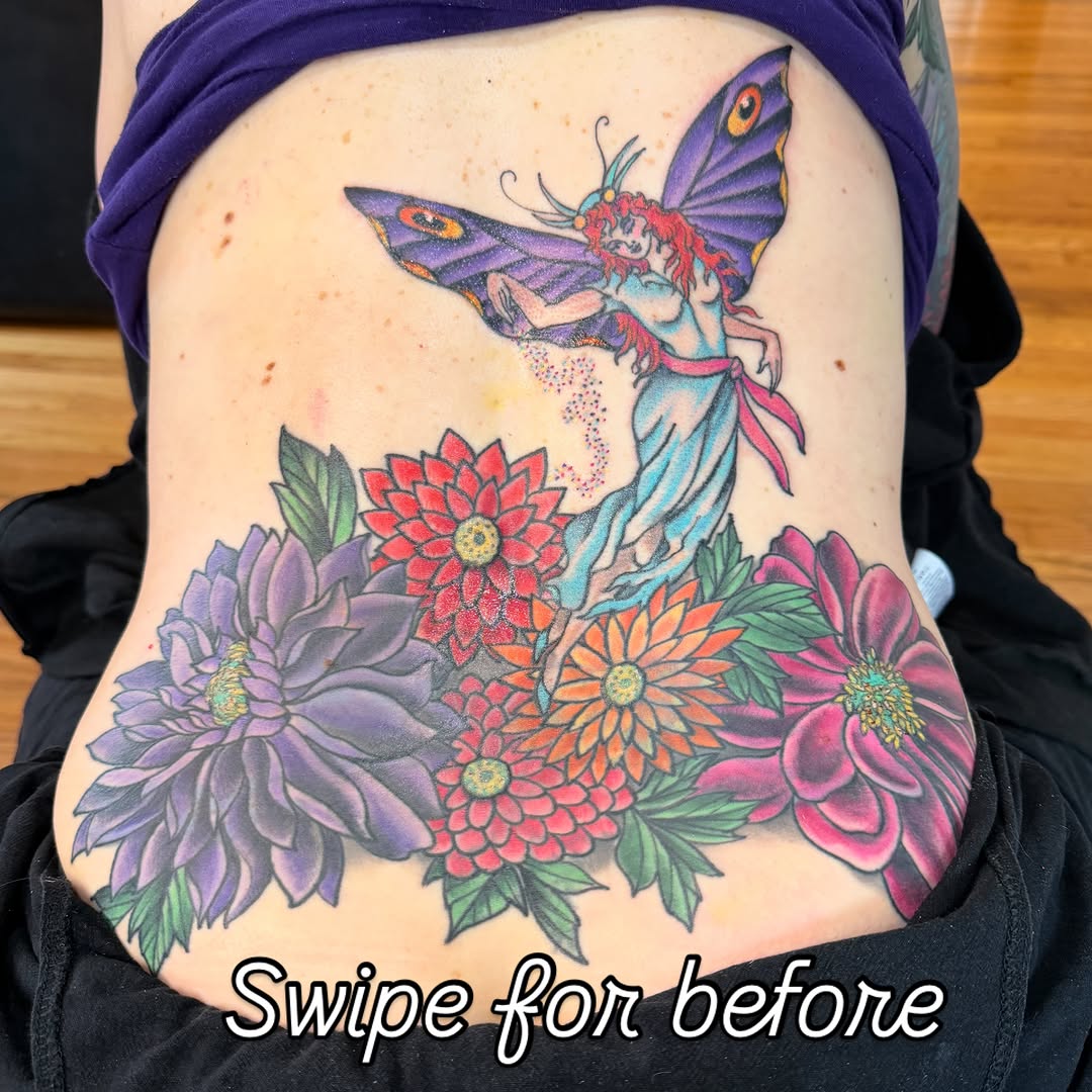 Tattoo by @laurak_musiccitytattoo — illustrative, neo_traditional
