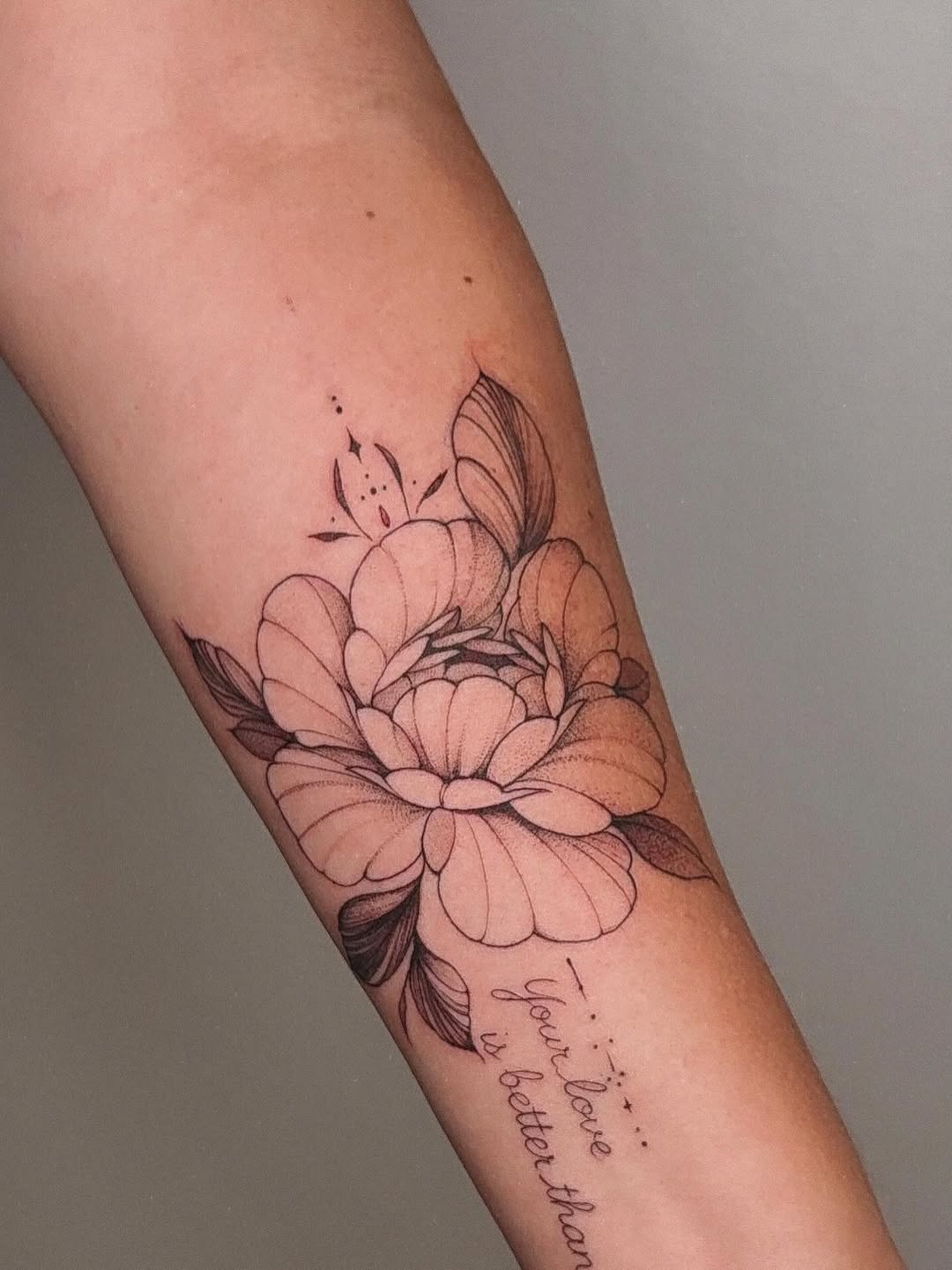 Tattoo by @vestavi.ink — fine_line, lettering_script