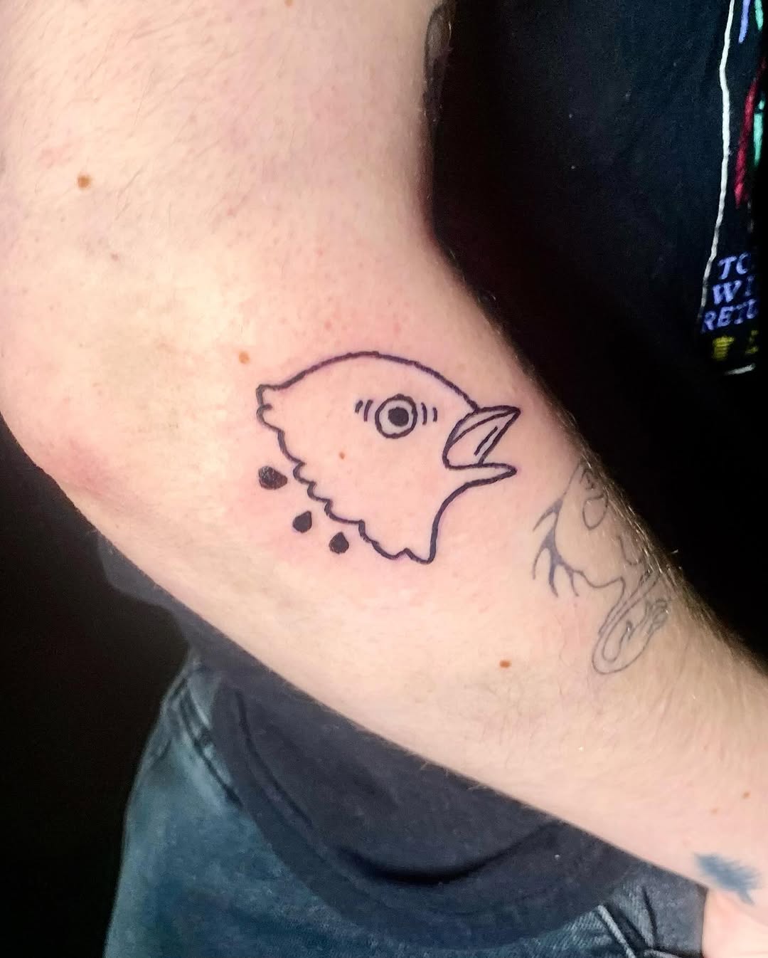 Tattoo by @ghostllietattoo — blackwork