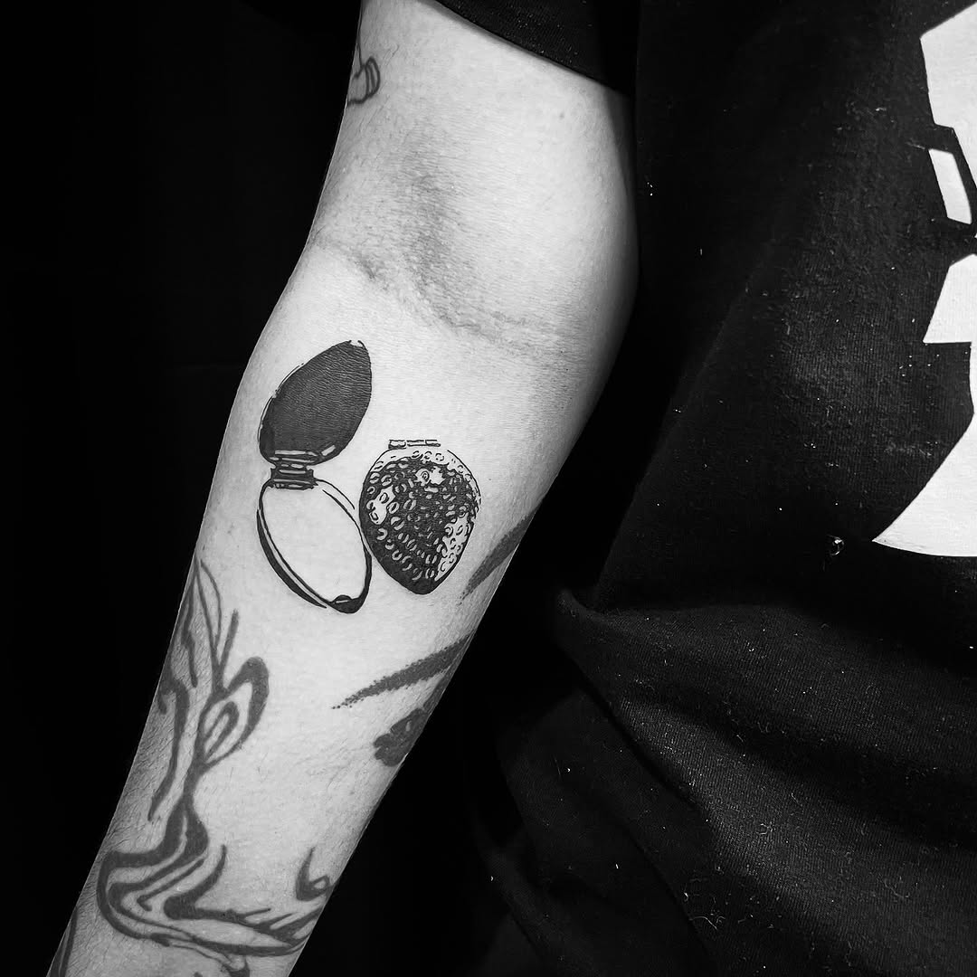Tattoo by @cristytattoo — black_and_grey, realism