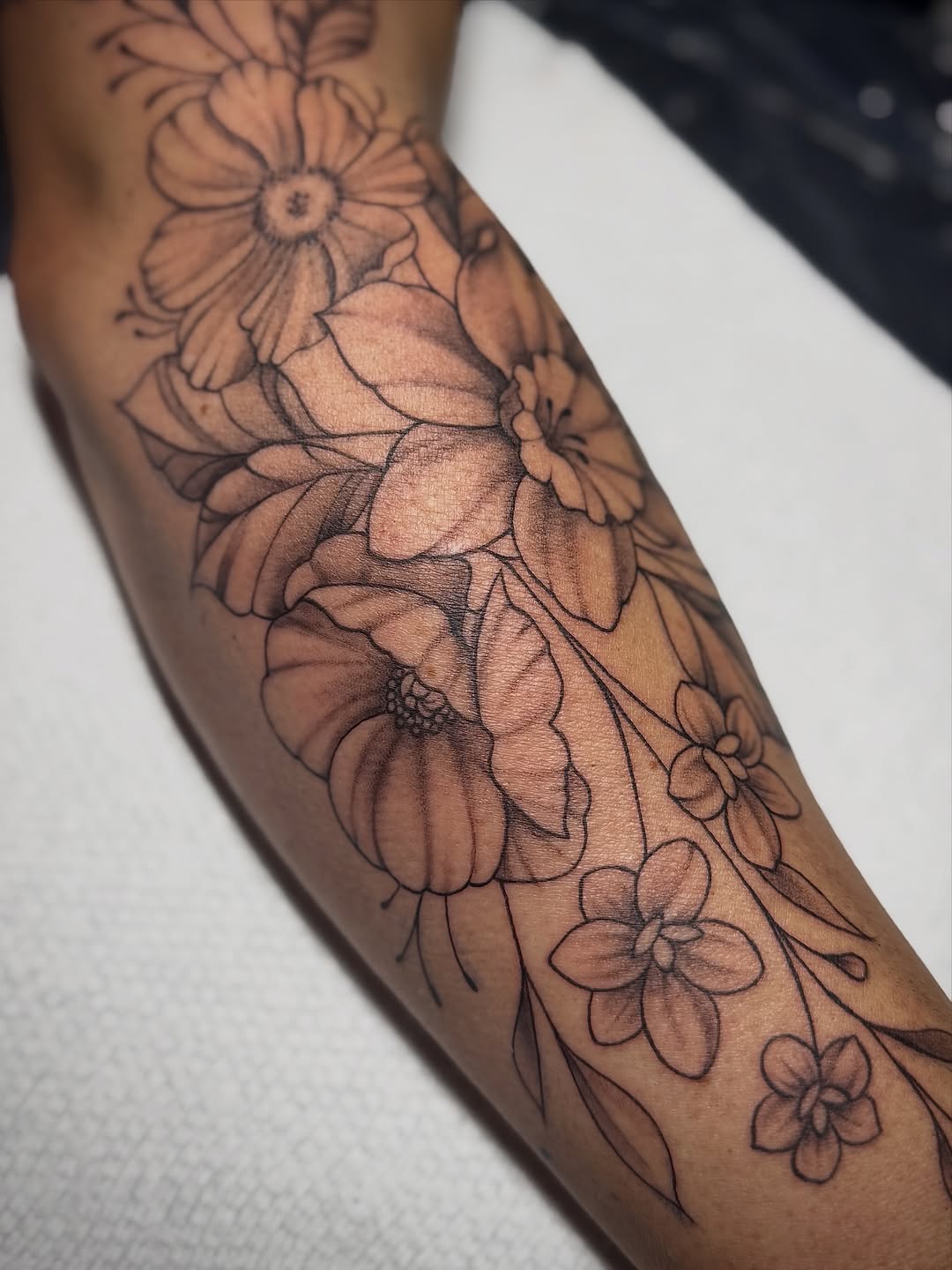 Tattoo by @tinkedtattoo — illustrative, fine_line