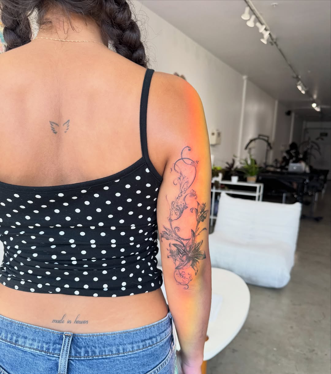 Tattoo by @avas.aesthetics__ — fine_line