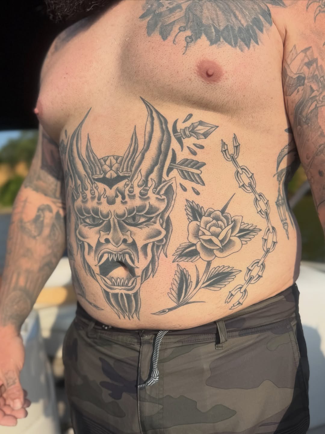 Tattoo by @mckennaskytattoos — black_and_grey, illustrative