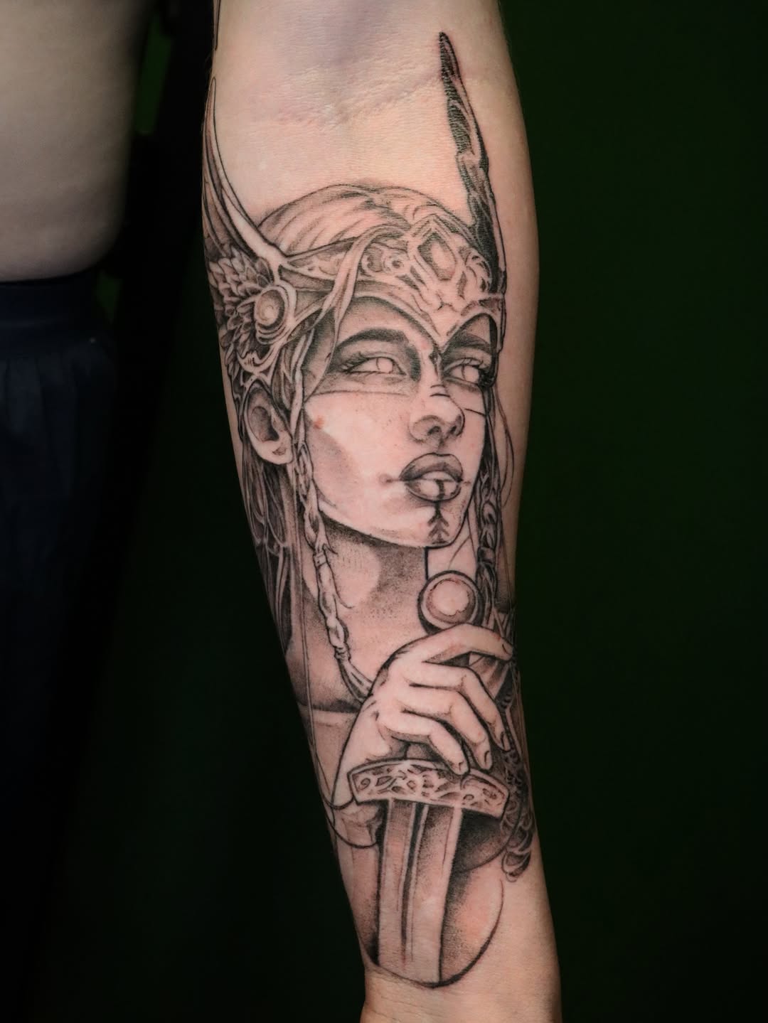 Tattoo by @joehalltattoos — realism, black_and_grey