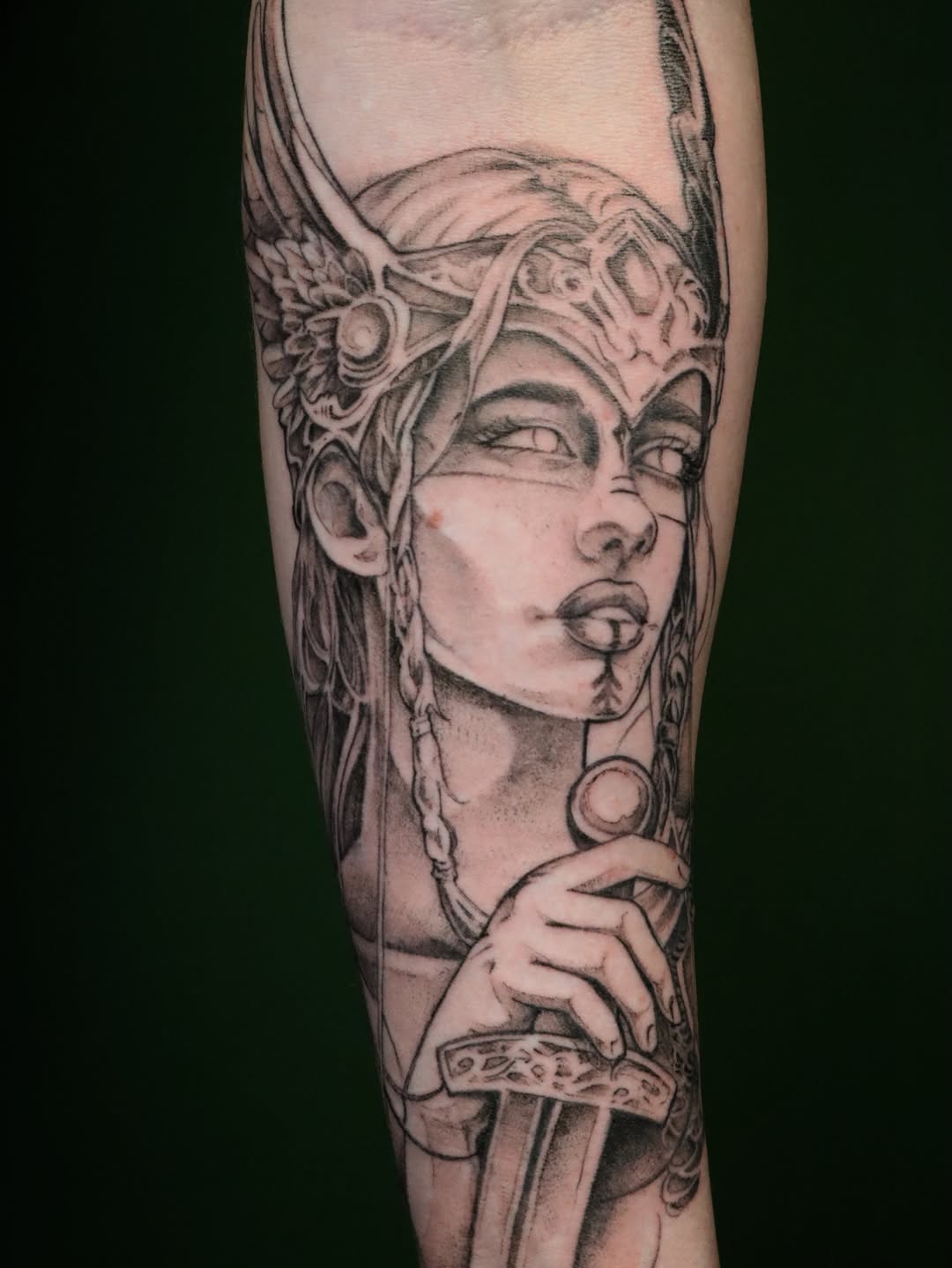 Tattoo by @joehalltattoos — black_and_grey, illustrative