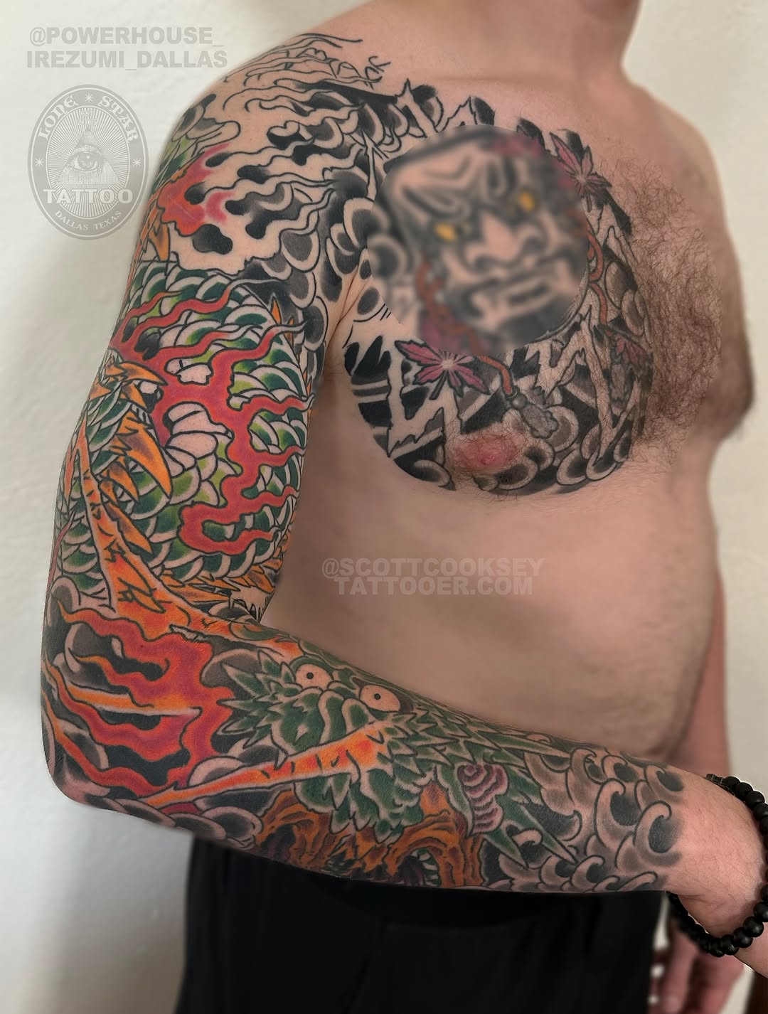 Tattoo by @scottcookseytattooer — japanese_irezumi