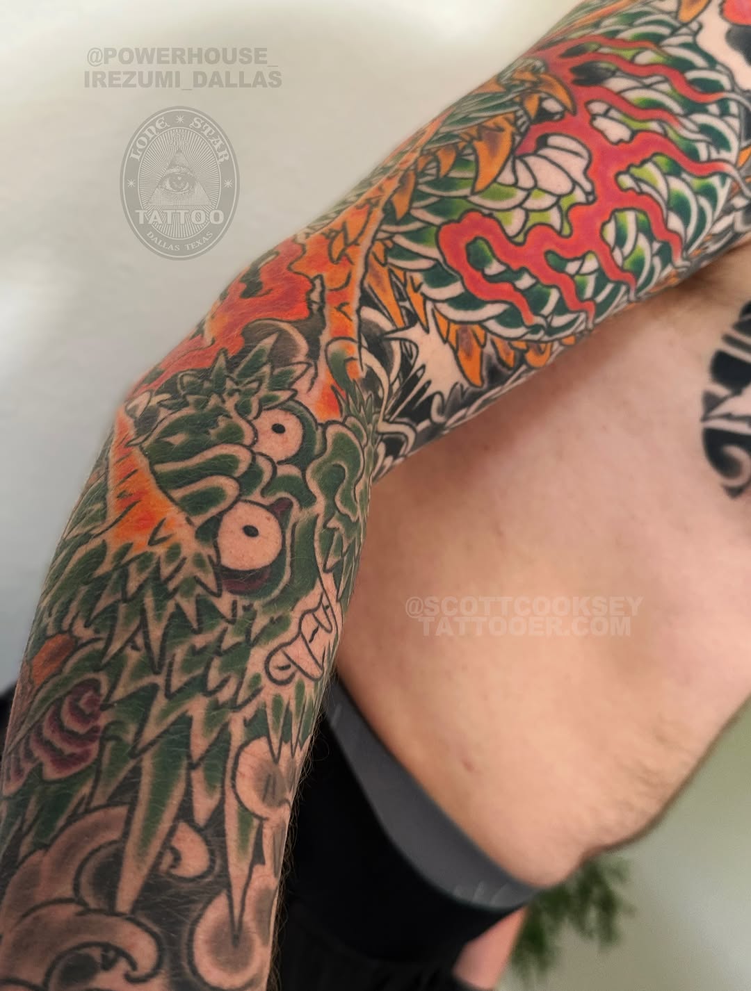 Tattoo by @scottcookseytattooer — japanese_irezumi