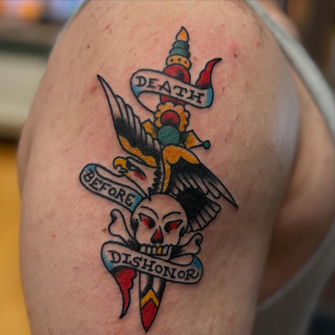 Tattoo by @eriktulgetsketattoo — american_traditional