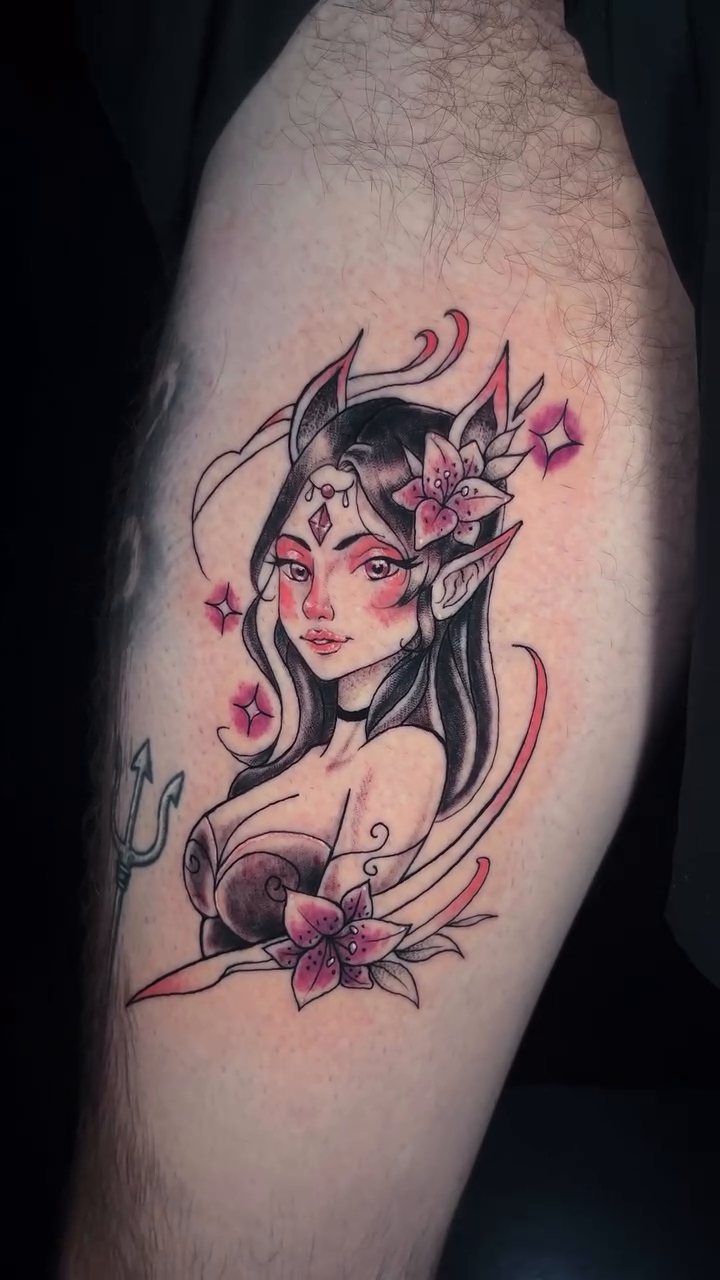 Tattoo by @inkbyflower — neo_traditional