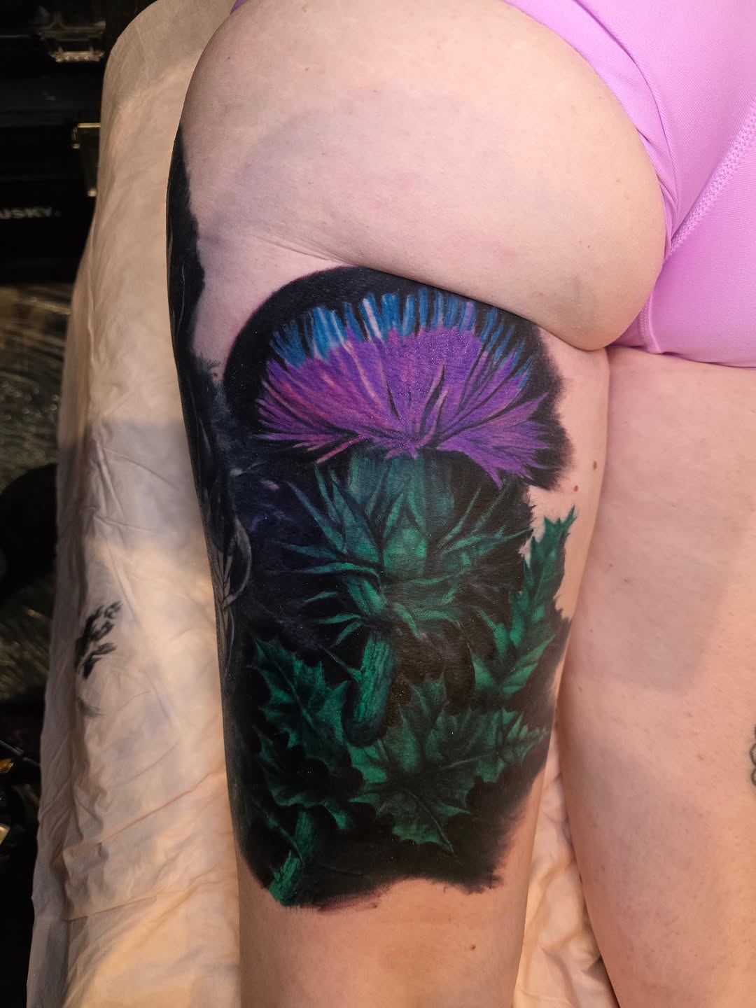 Tattoo by @tanktat2z — realism, black_and_grey