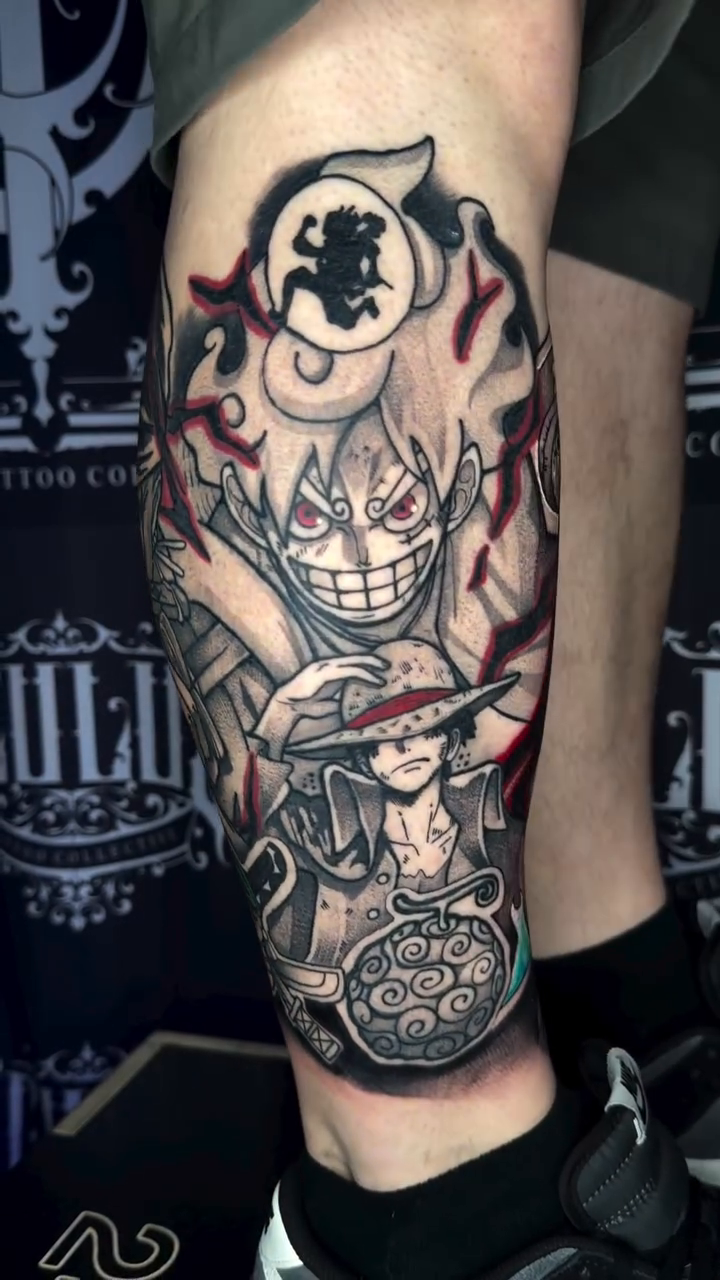 Tattoo by @goose_tattoos — anime