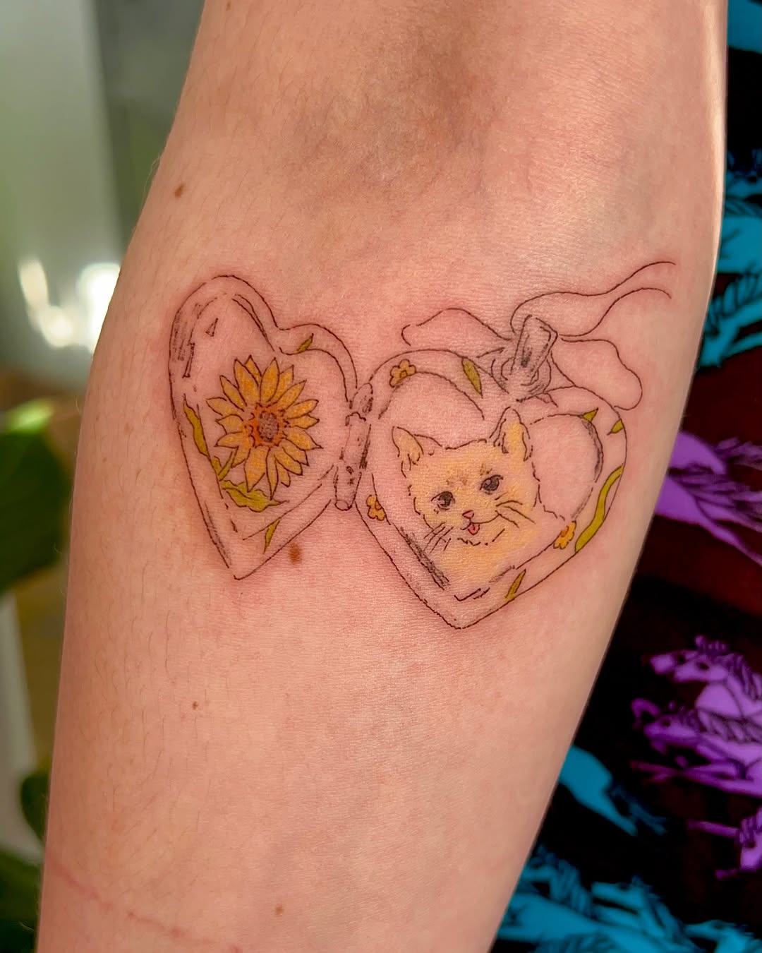 Tattoo by @rainfrog.gg — illustrative, fine_line