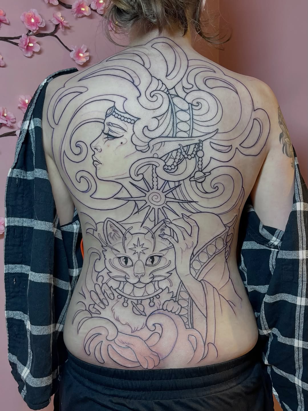 Tattoo by @corracarmine — illustrative