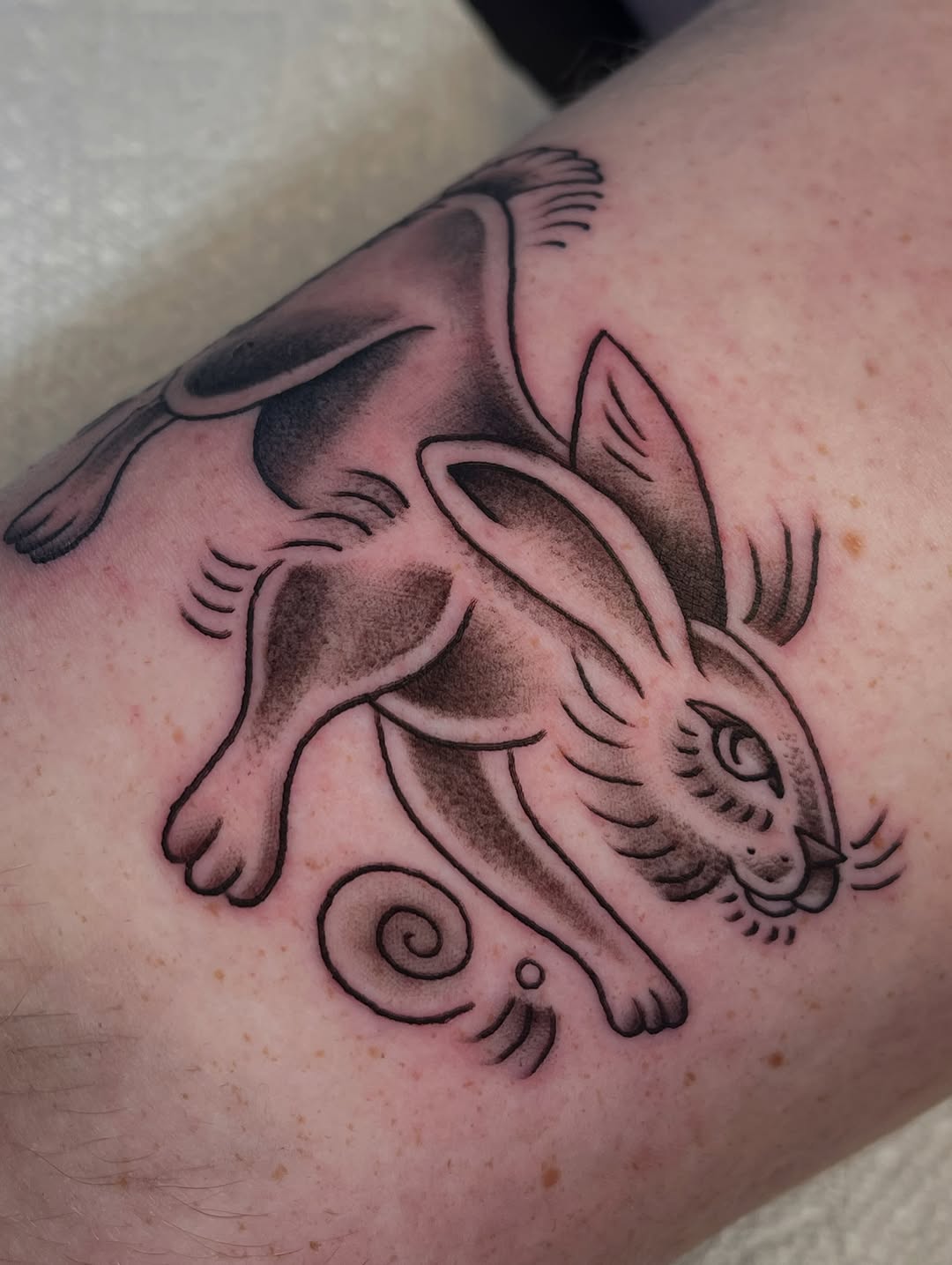 Tattoo by @sundaymassochist — american_traditional, black_and_grey