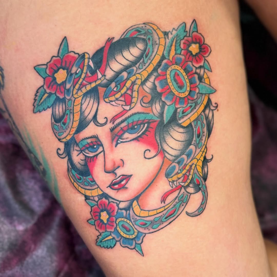 Tattoo by @charlotteswebtattoos — american_traditional