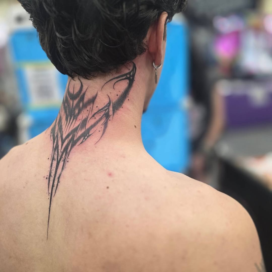 Tattoo by @noposfucktattoos โ blackwork, ornamental