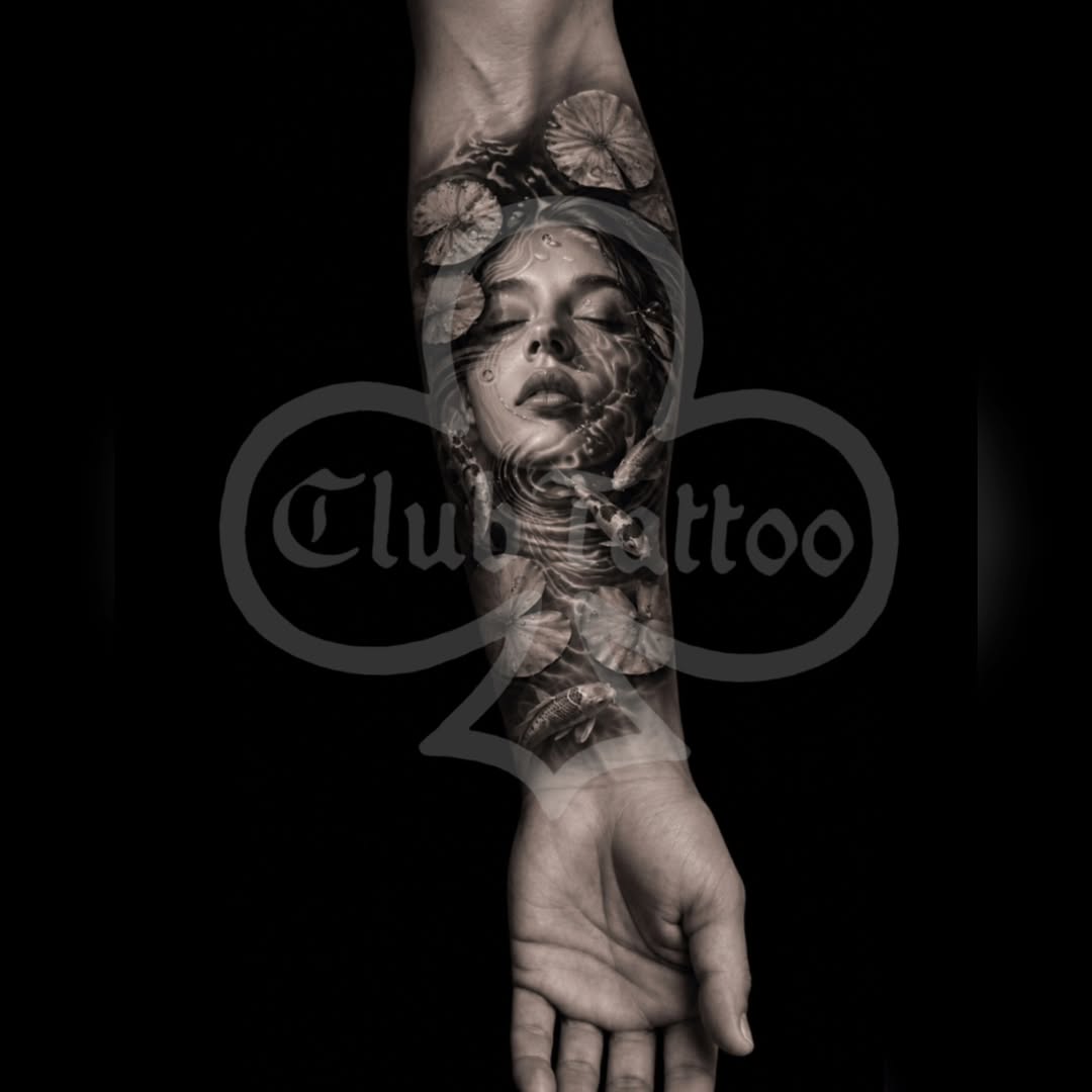 Tattoo by @lmt_customink — realism, black_and_grey