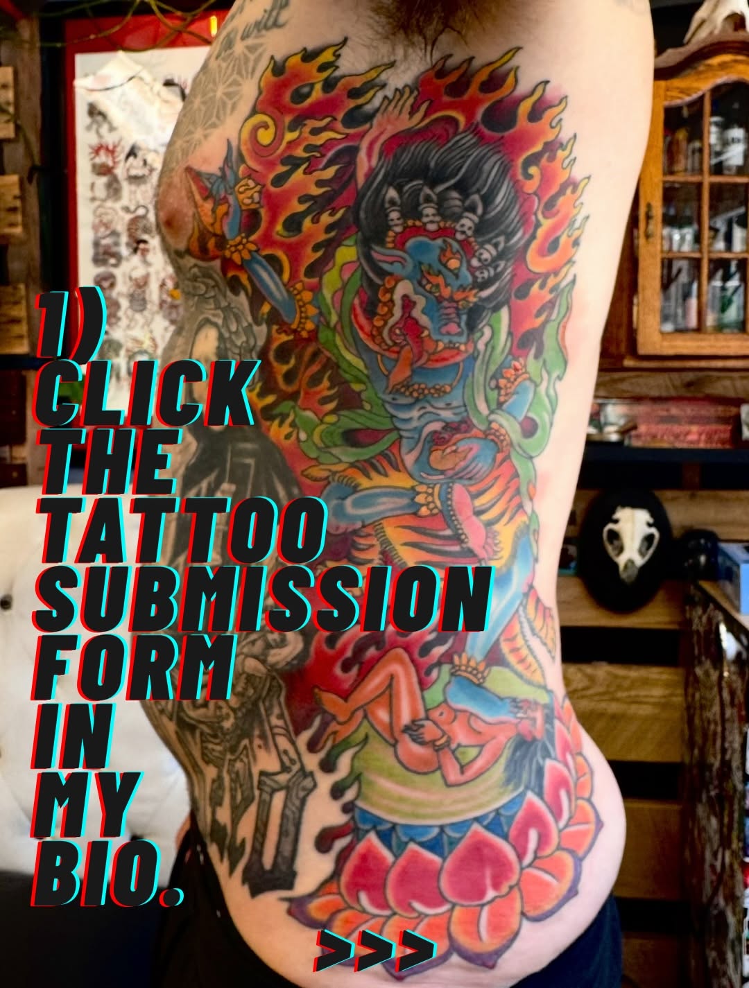 Tattoo by @brianhutflies — japanese_irezumi, illustrative