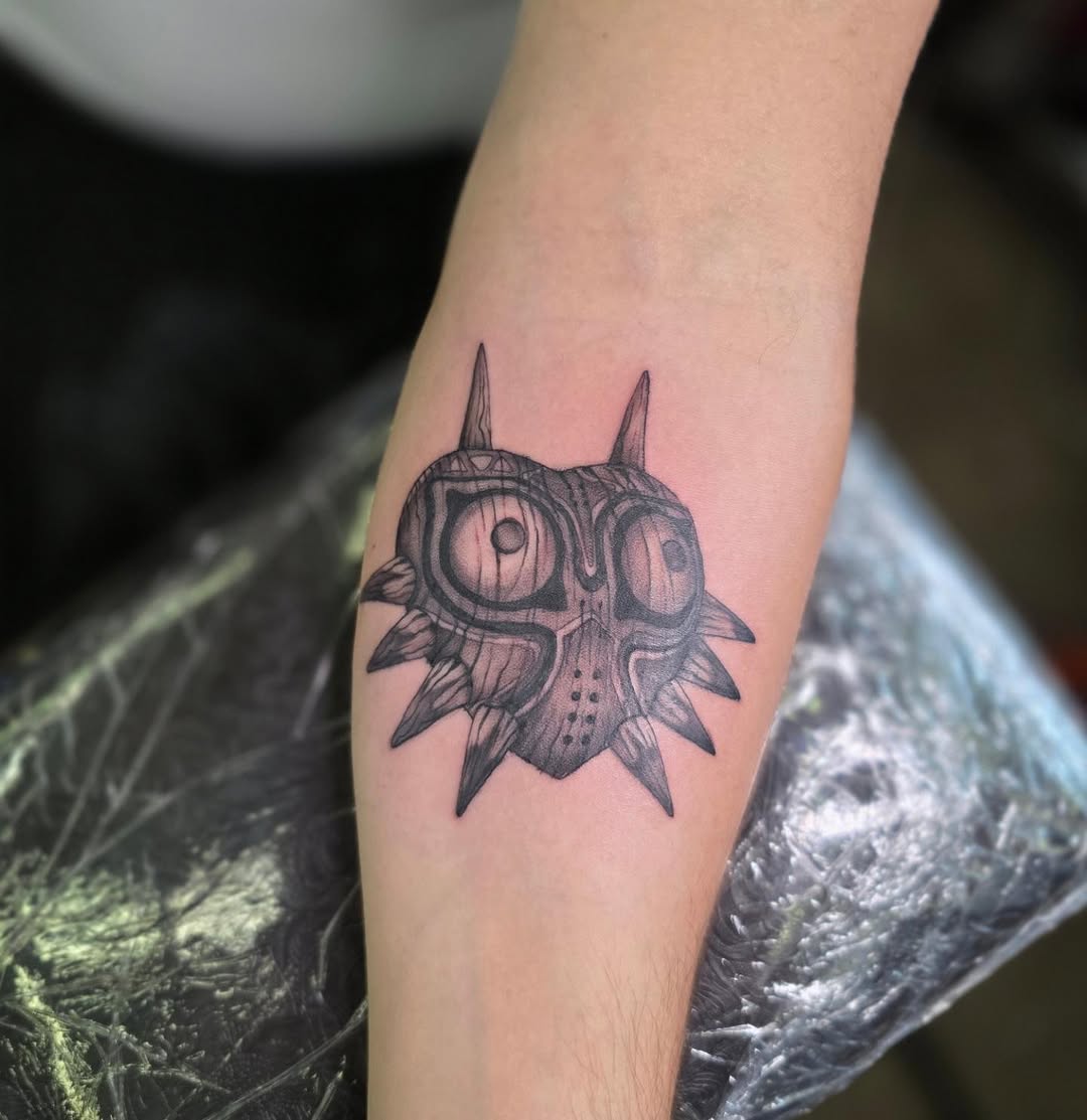 Tattoo by @noposfucktattoos โ realism, black_and_grey