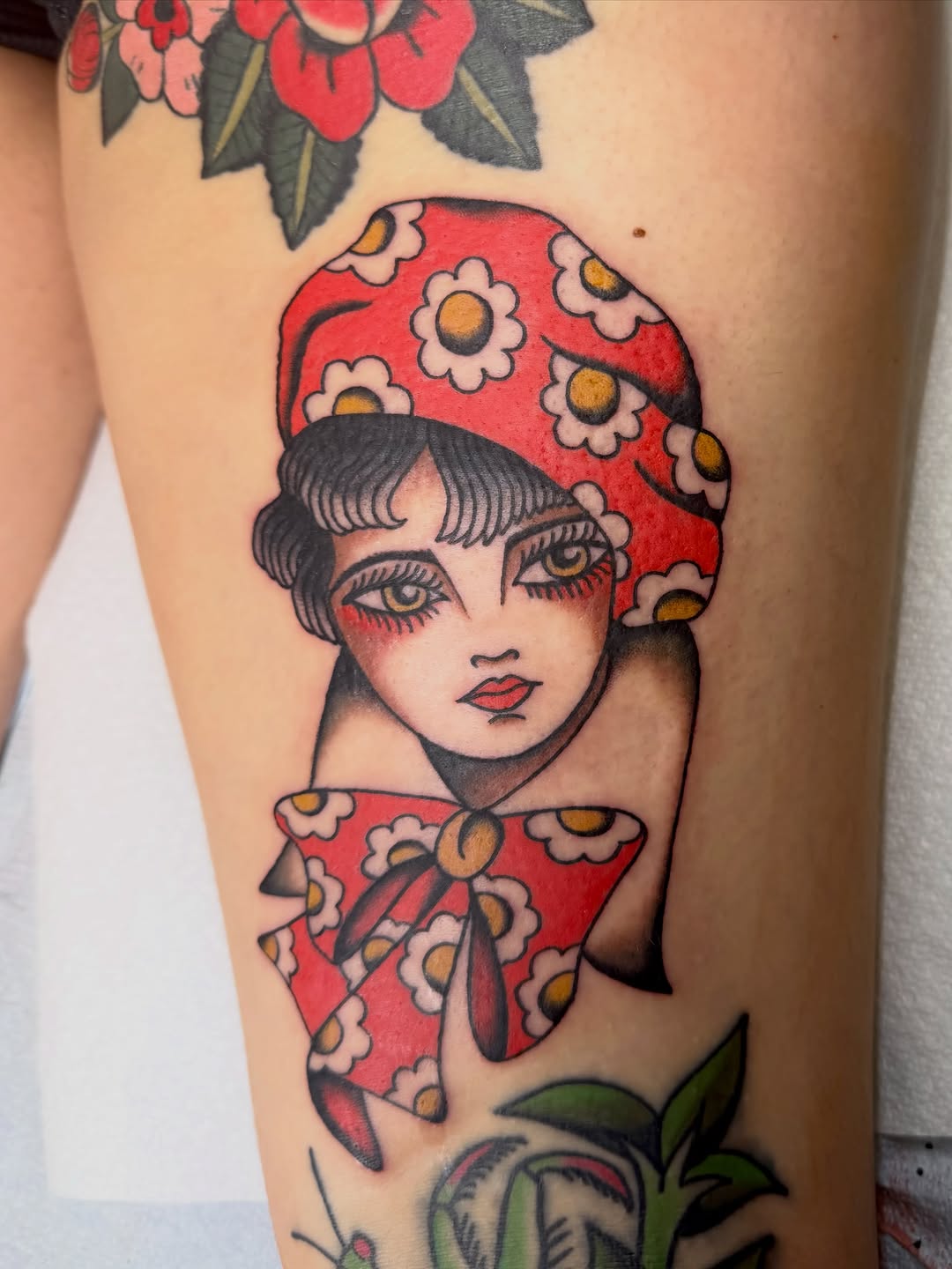 Tattoo by @toniaraye_tattoo — american_traditional, neo_traditional