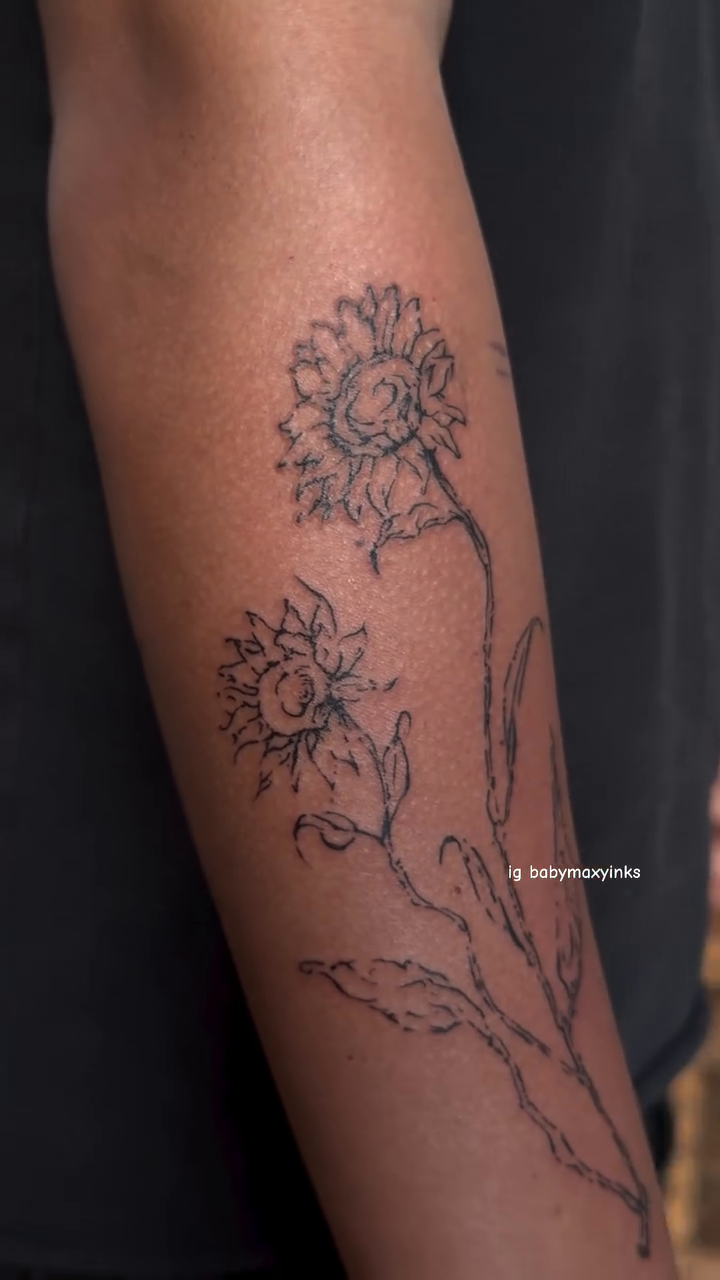 Tattoo by @babymaxyinks — fine_line