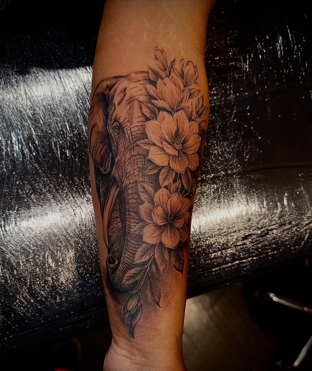 Tattoo by @sosa_tattz — realism, black_and_grey