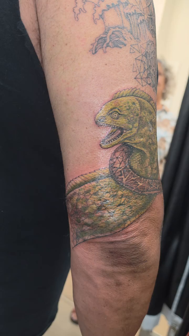 Tattoo by @sacredgemometry โ realism, black_and_grey