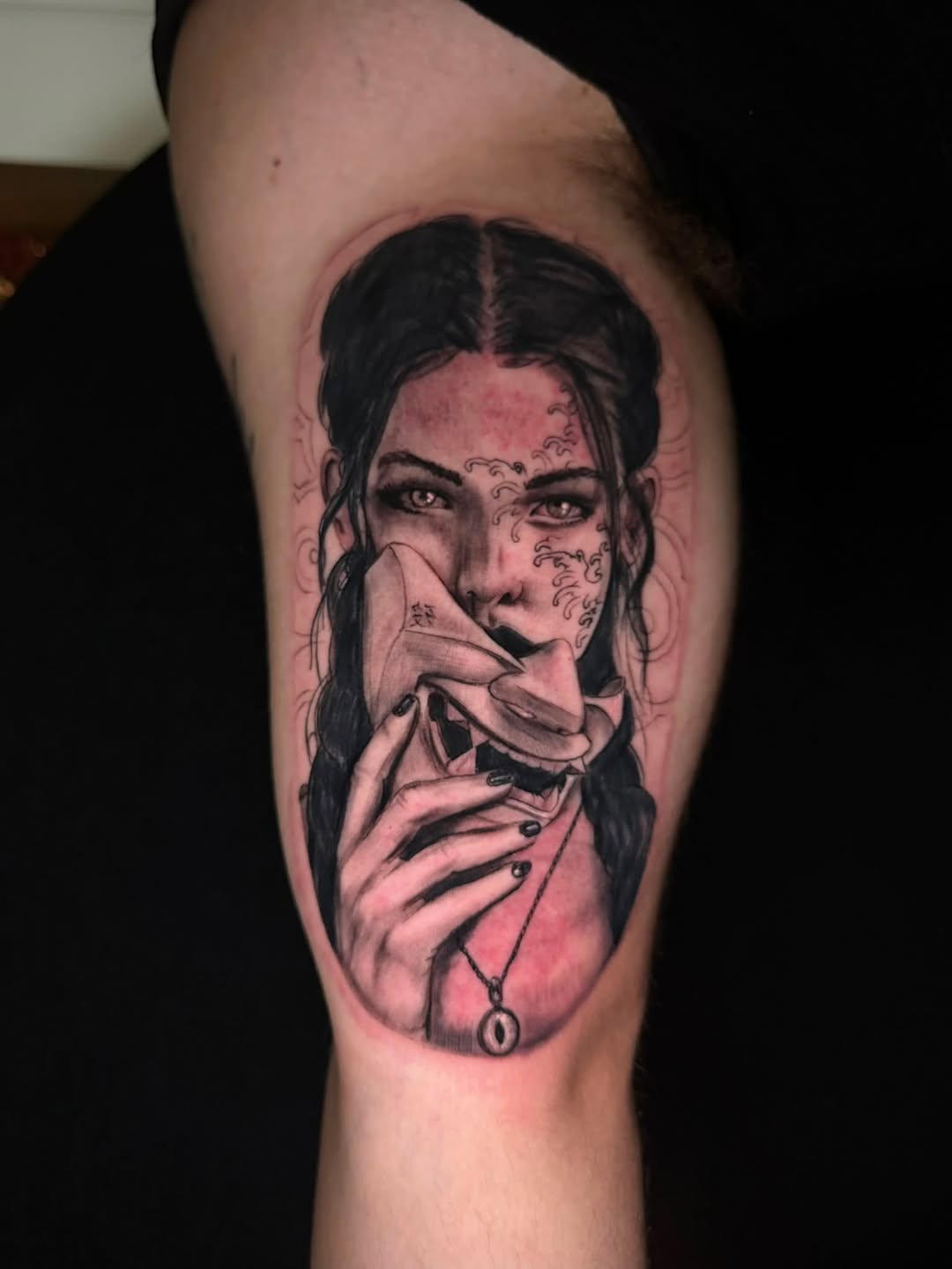 Tattoo by @joecollegetattoo — realism, black_and_grey