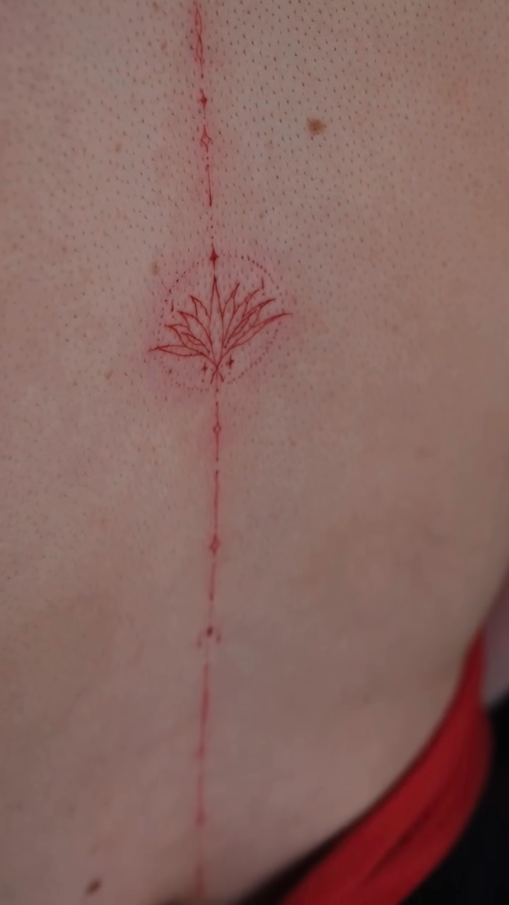Tattoo by @inkpress.mags — fine_line, minimalist