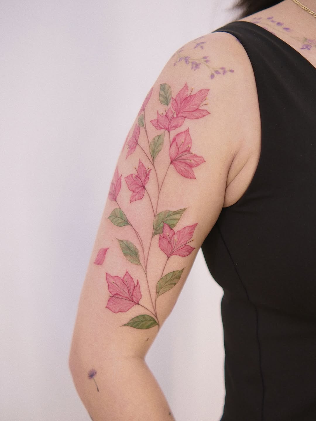 Tattoo by @inkedbyginn — fine_line, watercolor