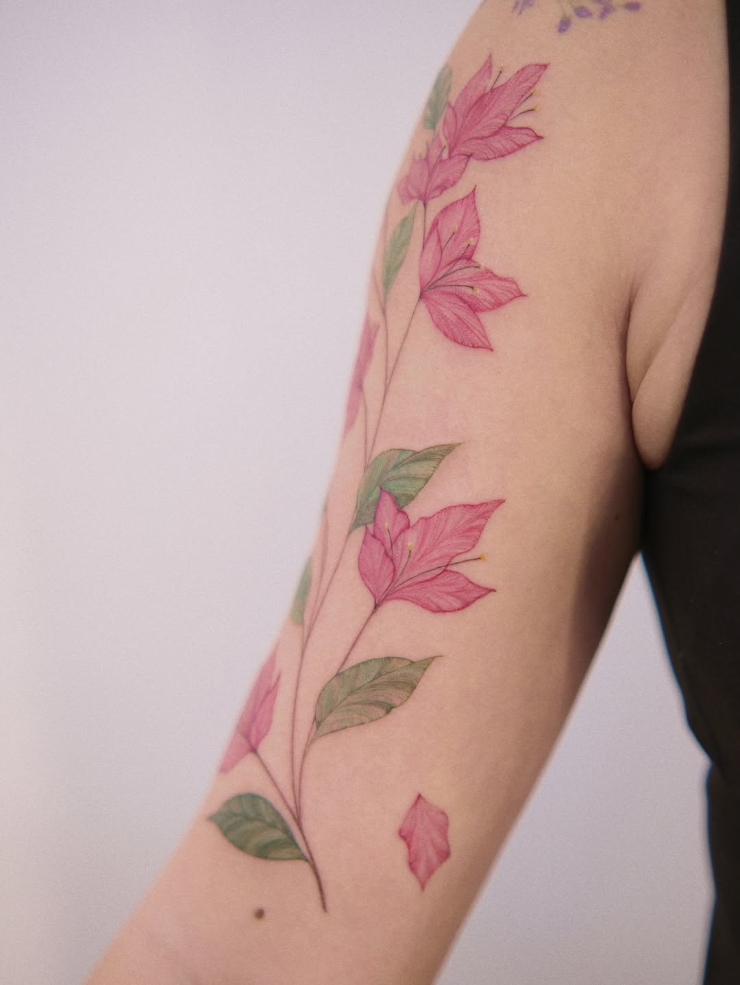 Tattoo by @inkedbyginn — fine_line, watercolor