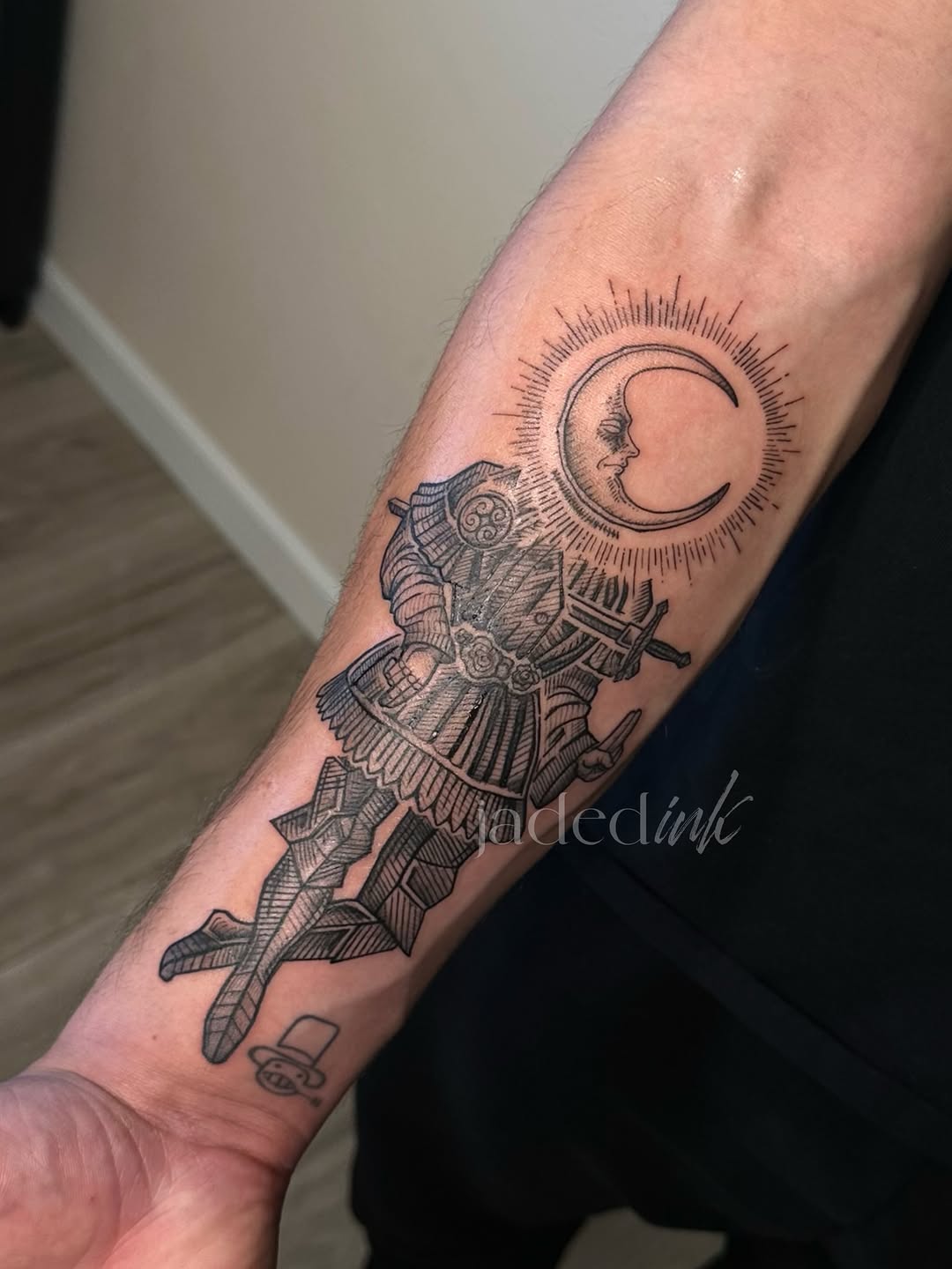 Tattoo by @jaded__ink β black_and_grey