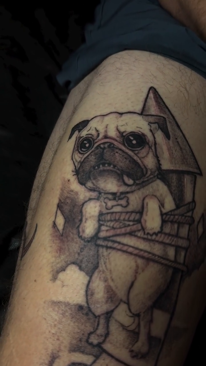 Tattoo by @jsintaylor — black_and_grey, realism