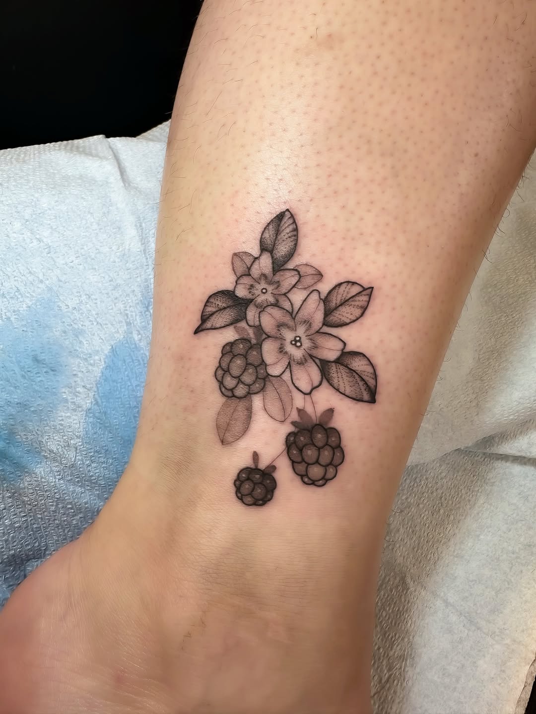 Tattoo by @jennaleeshaaktattoo — fine_line, black_and_grey