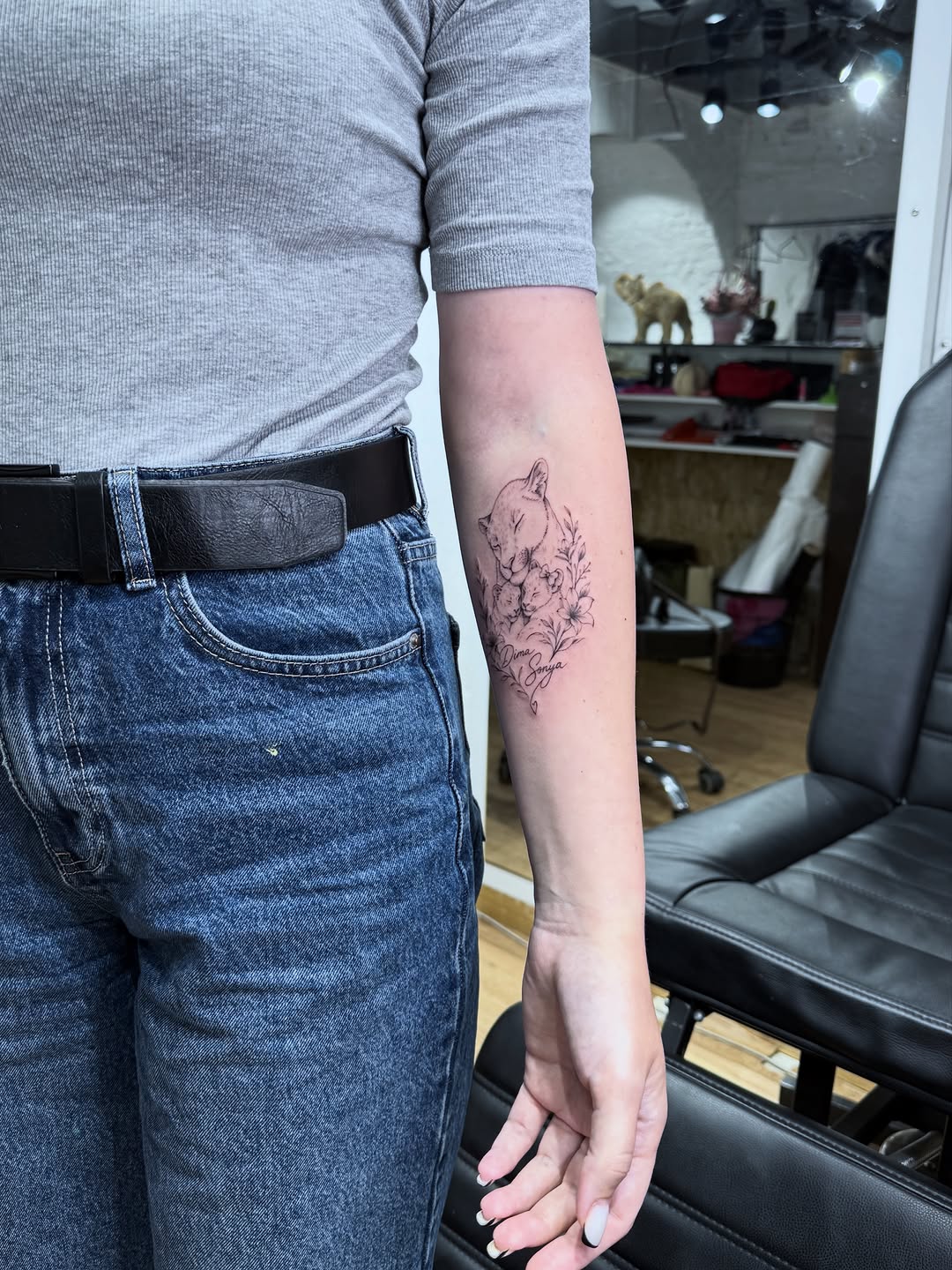 Tattoo by @tattooist_aleksa — fine_line, realism