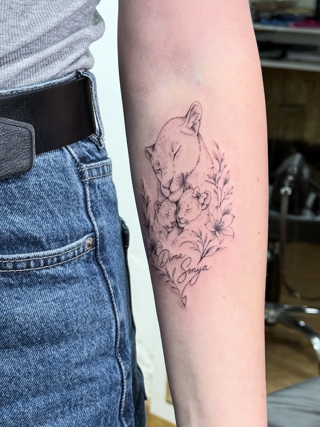 Tattoo by @tattooist_aleksa — fine_line, realism
