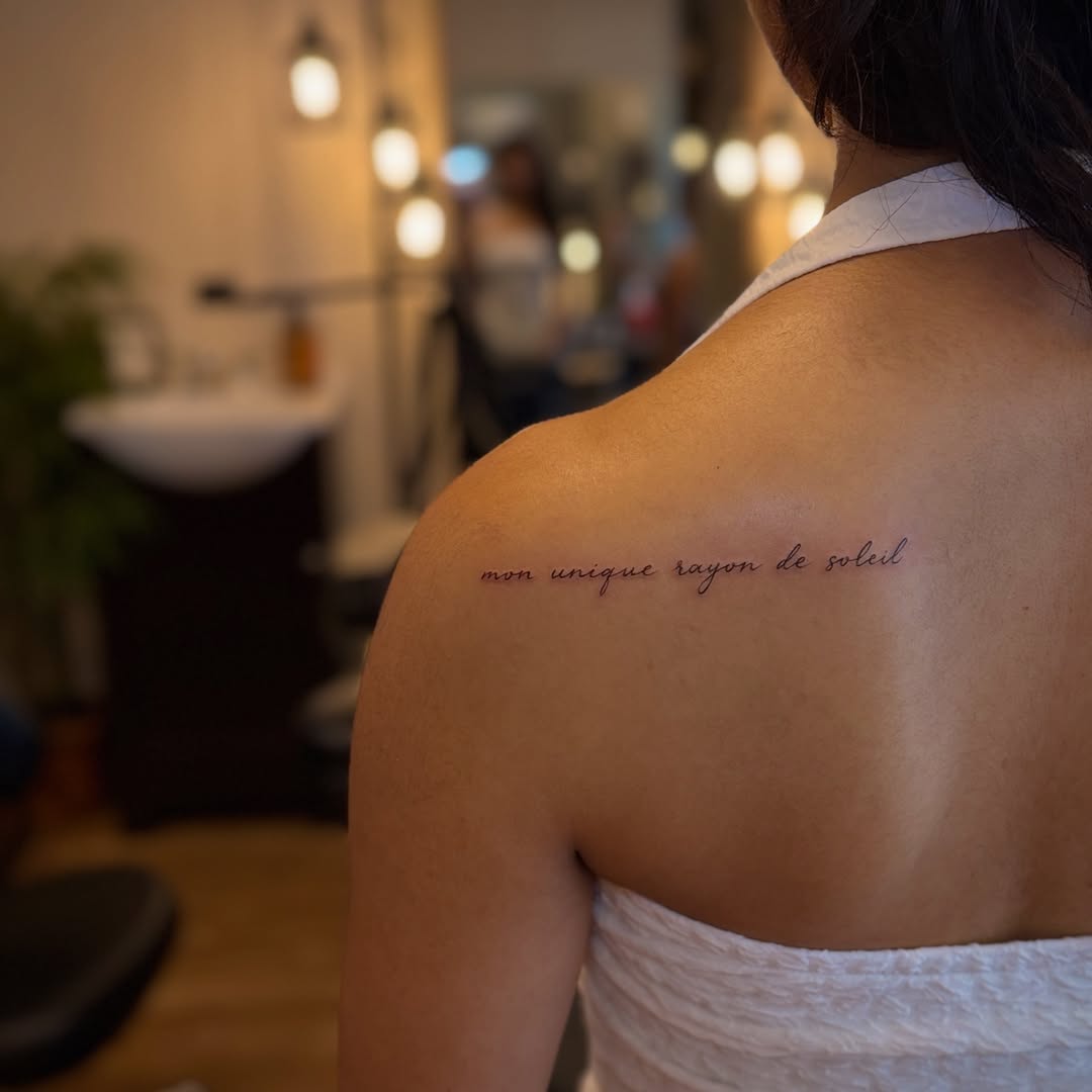 Tattoo by @anastasia_bellevue — fine_line, lettering_script