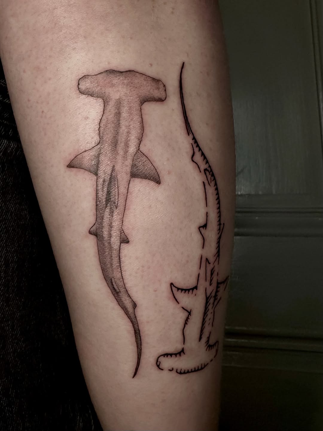 Tattoo by @insaner_art — black_and_grey