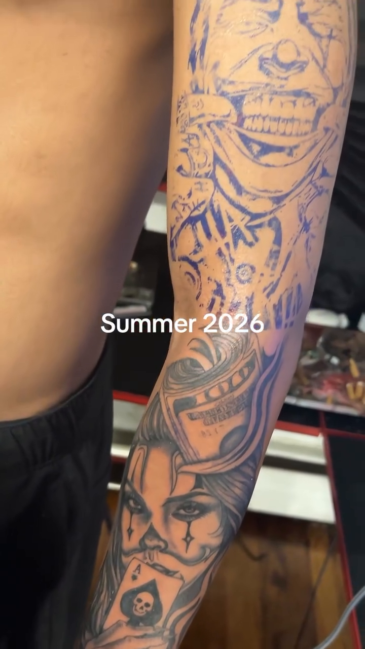 Tattoo by @delitotattoos — chicano, black_and_grey
