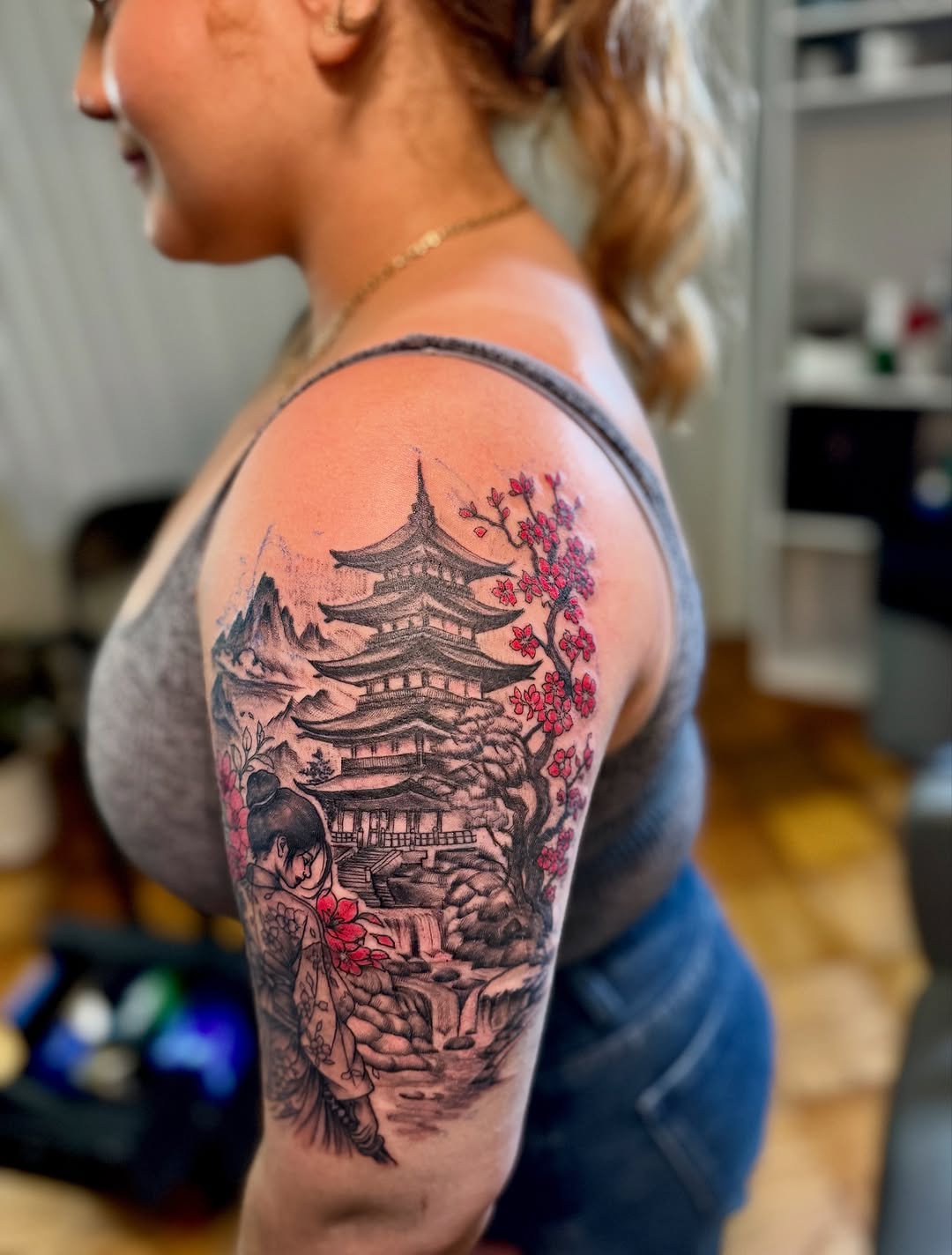 Tattoo by @tenaciousdiip โ japanese_irezumi, illustrative