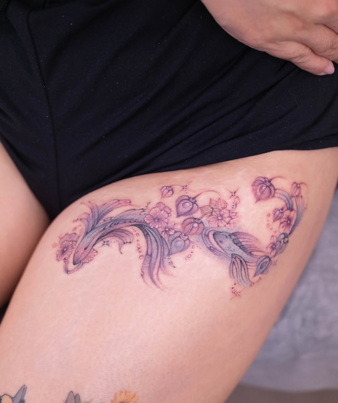 Tattoo by @gracillustrates — fine_line, watercolor