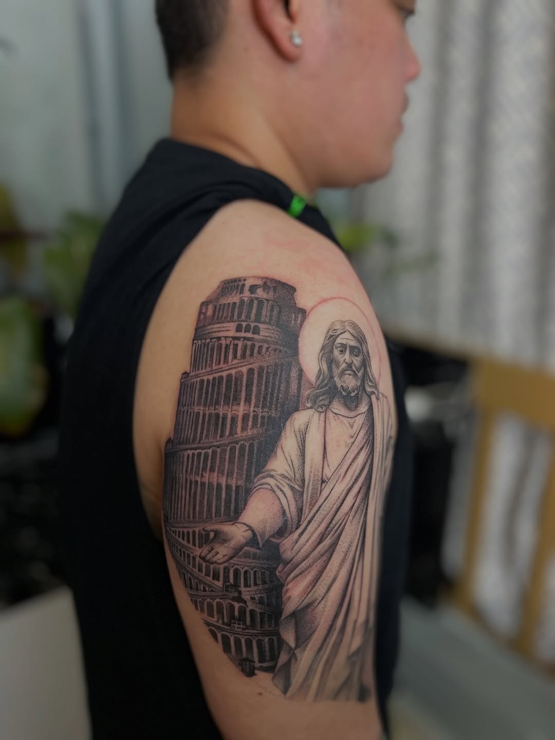 Tattoo by @russellefandialan โ realism, black_and_grey
