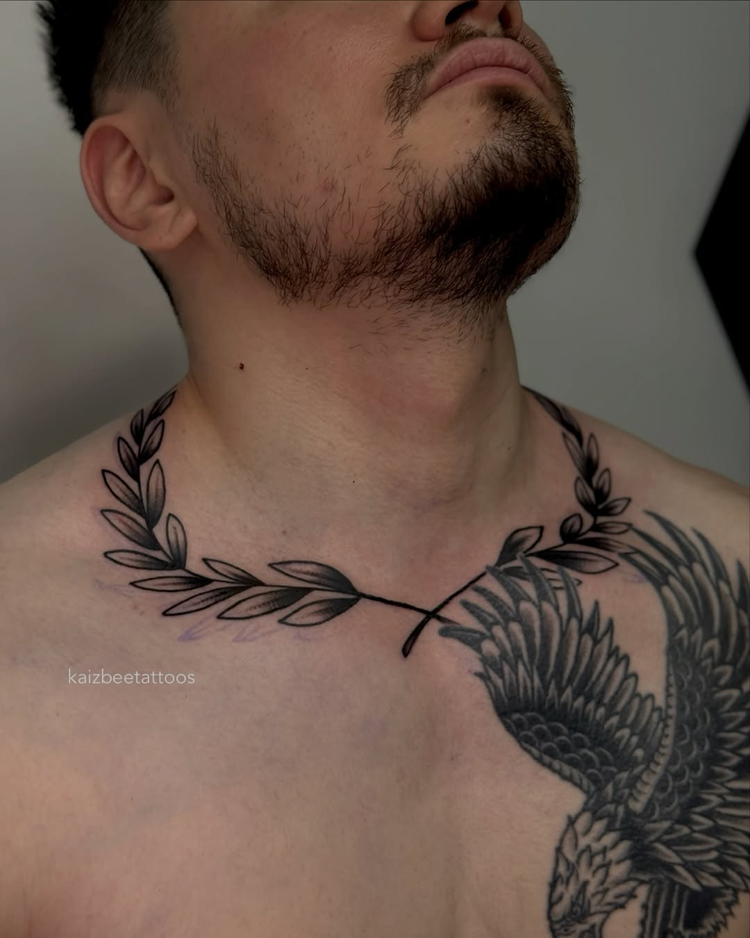 Tattoo by @kaizbeetattoos β fine_line, black_and_grey