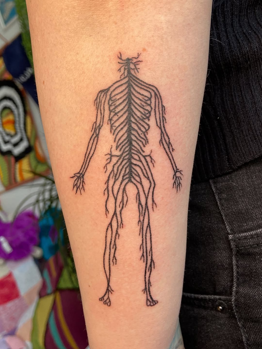 Tattoo by @super_spanko — fine_line