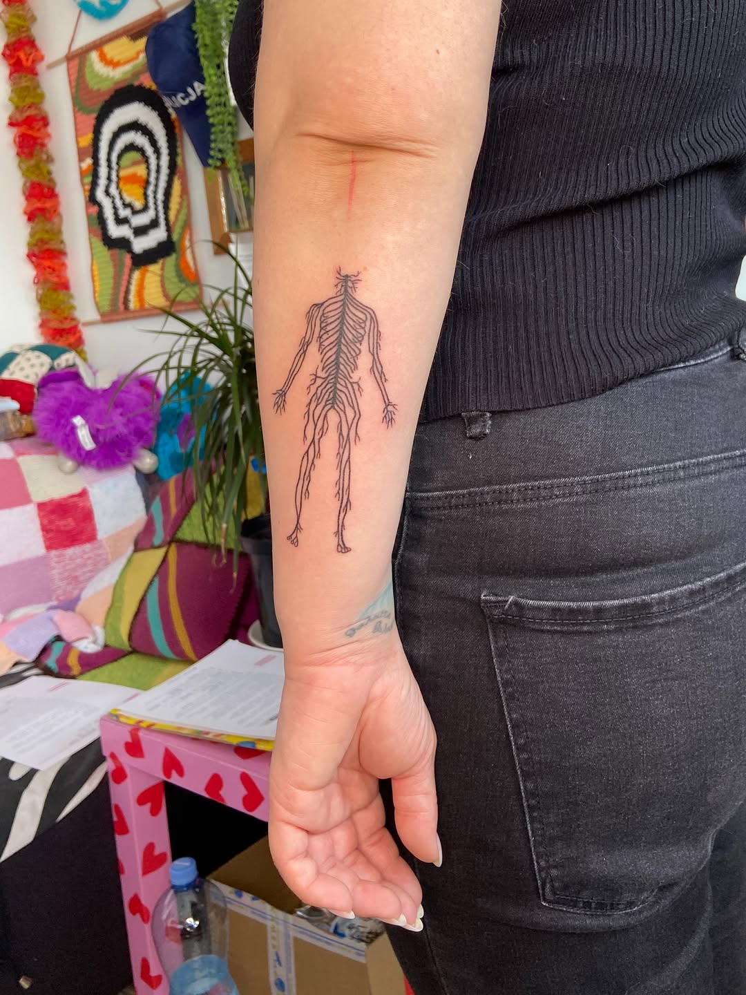 Tattoo by @super_spanko — fine_line