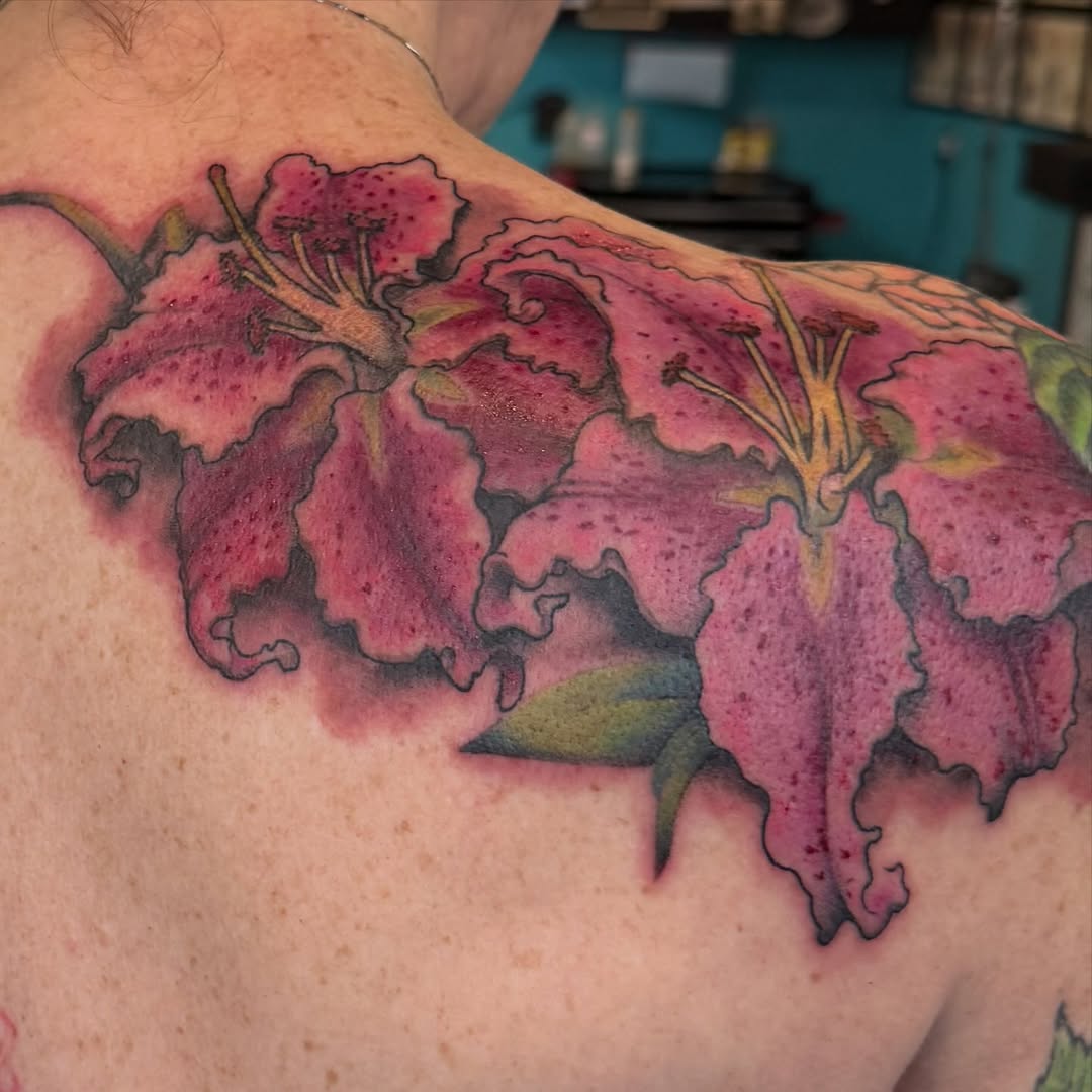 Tattoo by @jimmy_the_saintt — realism, black_and_grey