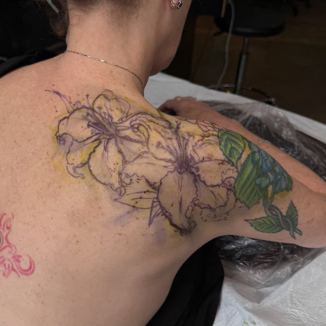 Tattoo by @jimmy_the_saintt — realism, black_and_grey