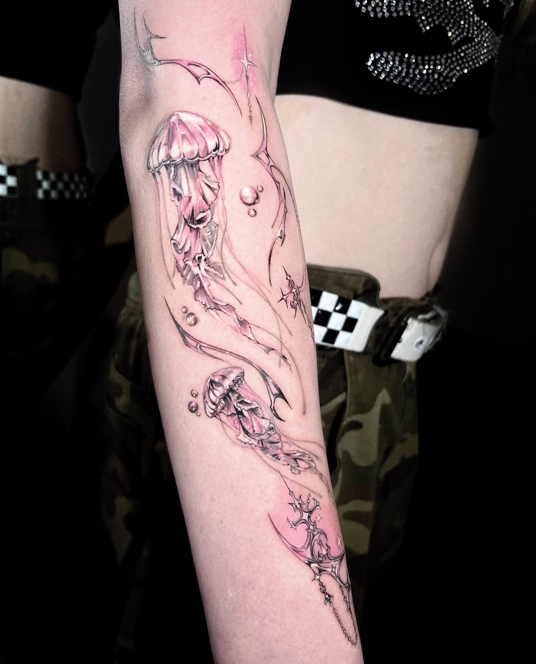 Tattoo by @yoda_ink β fine_line, ornamental